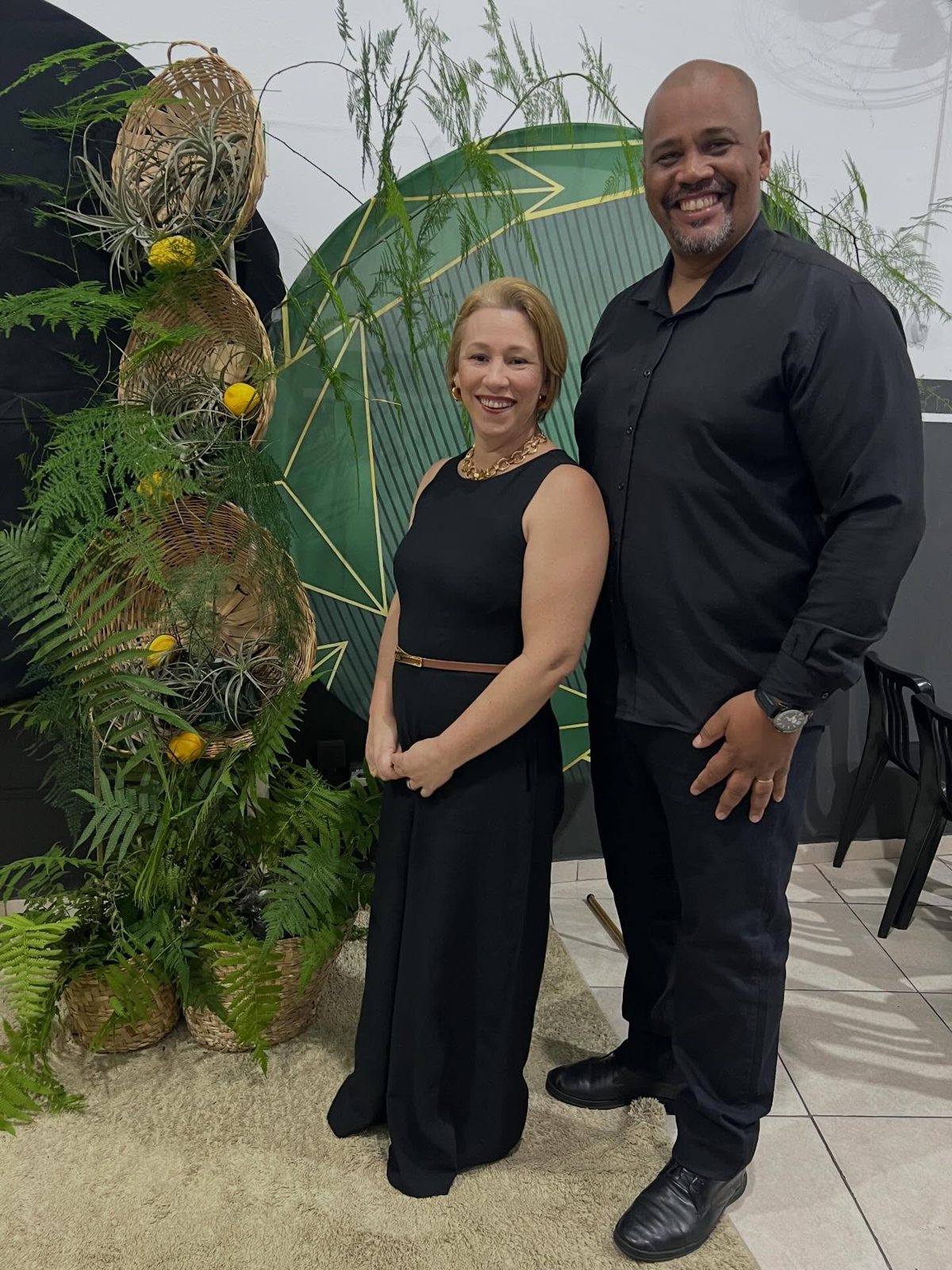 Casal da comunidade Siloé